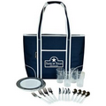 Large Insulated Picnic Tote for 4